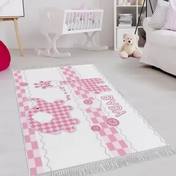 Covor de hol, ELS523, 80x150 cm, Catifea, Multicolor imagine