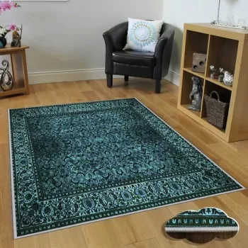 Covor de hol, EXFAB259, 80x300 cm, Poliester, Multicolor imagine