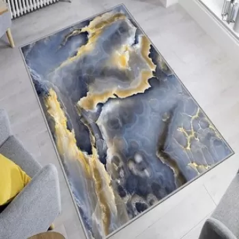 Covor de hol, EXFAB261, 80x150 cm, Poliester, Multicolor imagine