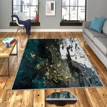 Covor de hol, EXFAB264, 80x200 cm, Poliester, Multicolor imagine