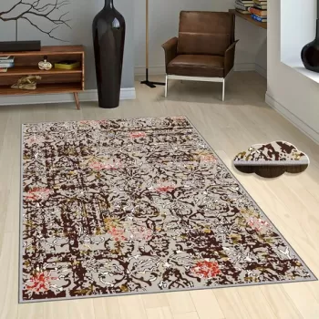 Covor de hol, EXFAB328, 80x150 cm, Poliester, Multicolor imagine