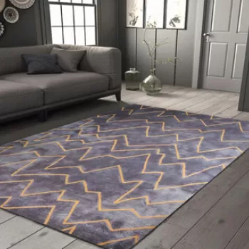 Covor de hol, Funk Chenille, 75x230 cm, Poliester , Multicolor imagine