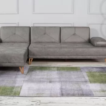 Covor de hol, Funk Chenille, 75x230 cm, Poliester , Multicolor imagine