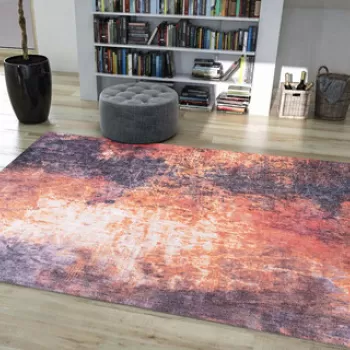 Covor de hol, Funk Chenille, 75x230 cm, Poliester , Multicolor imagine