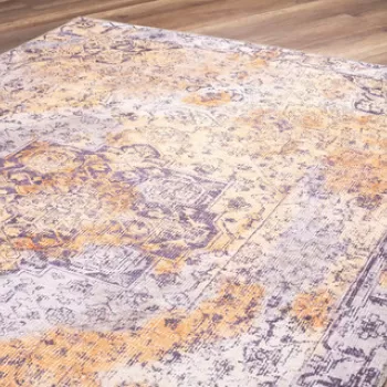 Covor de hol, Fusion Chenille, 75x150 cm, Poliester , Multicolor imagine