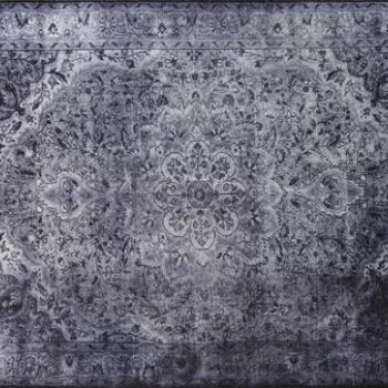 Covor de hol, Gray AL 22 , 75x150 cm, Poliester , Multicolor imagine