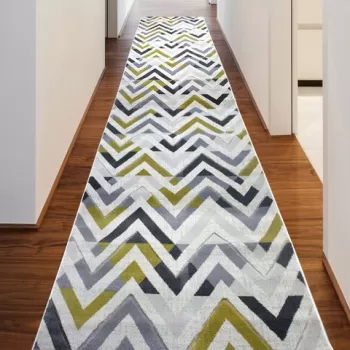 Covor de hol, H776, 100x400 cm, Polipropilena, Multicolor imagine