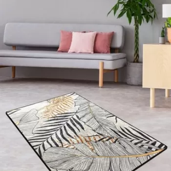 Covor de hol, Herbal Djt , 50% TESTURA DE catifea/50% poliester, Multicolor imagine