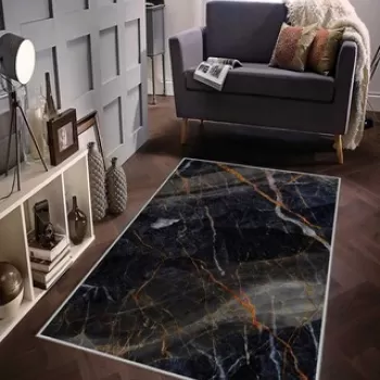 Covor de hol, HMNT113, 80x150 cm, Poliester, Multicolor imagine