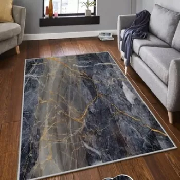 Covor de hol, HMNT125, 80x150 cm, Poliester, Multicolor imagine