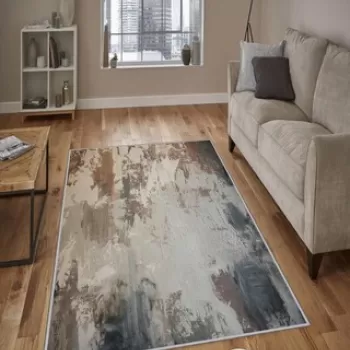 Covor de hol, HMNT133, 80x150 cm, Poliester, Multicolor imagine