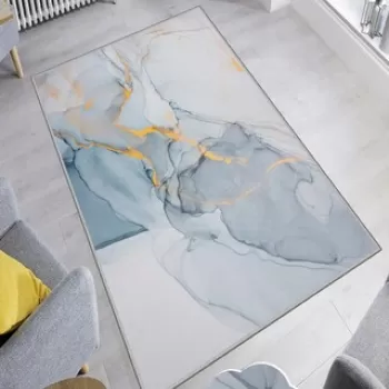 Covor de hol, HMNT179, 80x150 cm, Poliester, Multicolor imagine