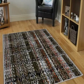 Covor de hol, HMNT188, 80x150 cm, Poliester, Multicolor imagine