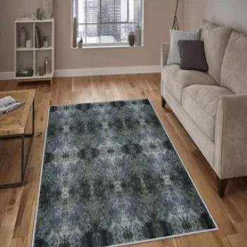 Covor de hol, HMNT27, 80x150 cm, Poliester, Multicolor imagine