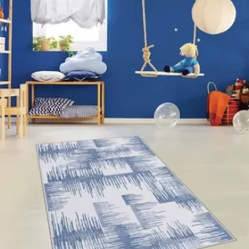 Covor de hol, HMNT528, 100x300 cm, Poliester, Multicolor imagine