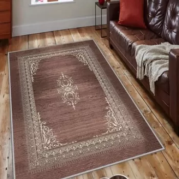 Covor de hol, HMNT651, 80x150 cm, Poliester, Multicolor imagine