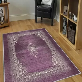 Covor de hol, HMNT652, 80x150 cm, Poliester, Multicolor imagine