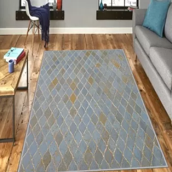 Covor de hol, HMNT69, 80x150 cm, Poliester, Multicolor imagine