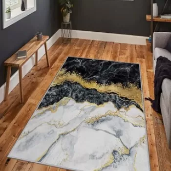 Covor de hol, HMNT760, 80x150 cm, Poliester, Multicolor imagine