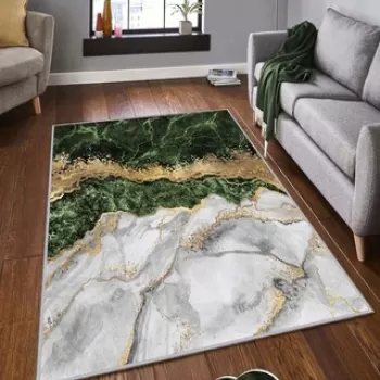 Covor de hol, HMNT780, 80x150 cm, Poliester, Multicolor imagine