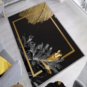 Covor de hol, HMNT792, 80x150 cm, Poliester, Multicolor imagine