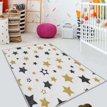 Covor de hol, HMNT87, 80x150 cm, Poliester, Multicolor imagine