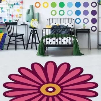 Covor de hol, HMNT940, 100x300 cm, Poliester, Multicolor imagine