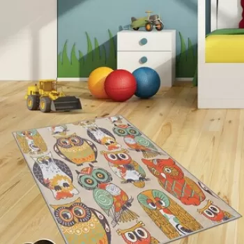 Covor de hol, KHMFESTO0013KECE, 80x200 cm, Poliester, Multicolor imagine