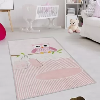 Covor de hol, KHMFESTO0017KECE, 80x150 cm, Poliester, Multicolor imagine