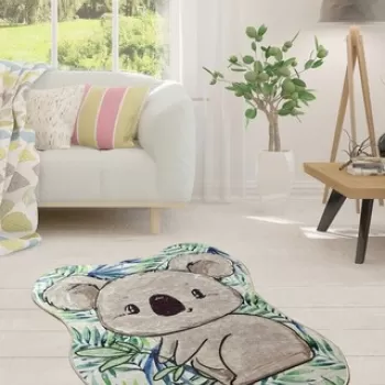 Covor de hol, Koala Shape , 50% TESTURA DE catifea/50% poliester, Multicolor imagine