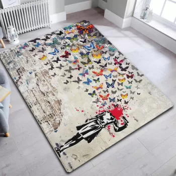 Covor de hol, Lakesl, 80x150 cm, Poliester, Multicolor imagine