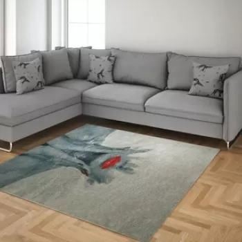 Covor de hol, Oaklee, 80x200 cm, Poliester, Multicolor imagine