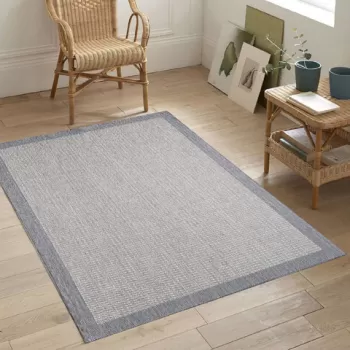 Covor de hol, Sisalux 3092, 100x300 cm, Polipropilena, Gri imagine