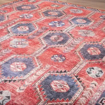 Covor de hol, Soul Chenille, 75x150 cm, Poliester , Multicolor imagine