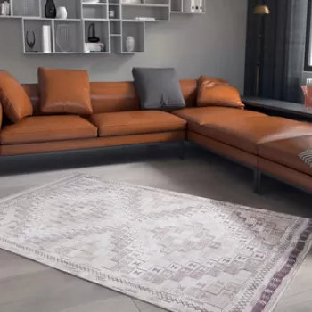 Covor de hol, Soul Chenille, 75x150 cm, Poliester , Multicolor imagine