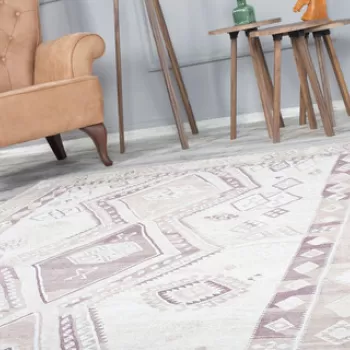 Covor de hol, Soul Chenille, 75x230 cm, Poliester , Multicolor imagine