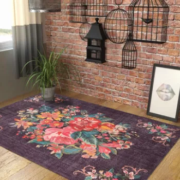 Covor de hol, Soul Chenille, 75x230 cm, Poliester , Multicolor imagine