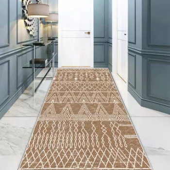 Covor de hol, Straor Dinario Beige Djt , 80x200 cm, Poliester, Bej / nurca imagine