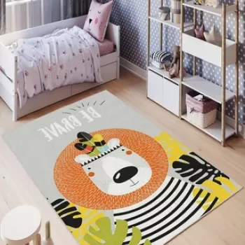 Covor de hol, W1003, 80x150 cm, Poliester, Multicolor imagine