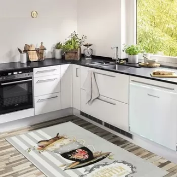 Covor de hol, W1022, 80x150 cm, Poliester, Multicolor imagine