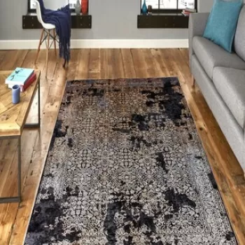 Covor de hol, W1062, 100x200 cm, Poliester, Multicolor imagine