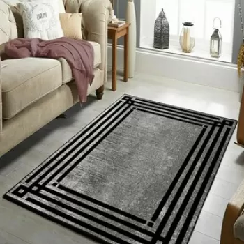 Covor de hol, W1071, 80x150 cm, Poliester, Multicolor imagine