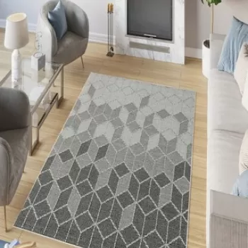 Covor de hol, W1074, 100x200 cm, Poliester, Multicolor imagine