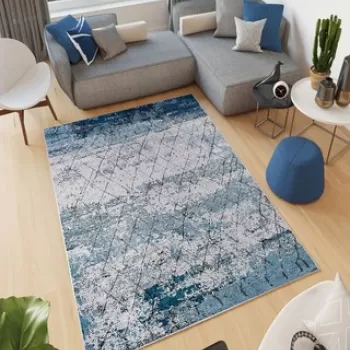 Covor de hol, W1141, 80x150 cm, Poliester, Multicolor imagine