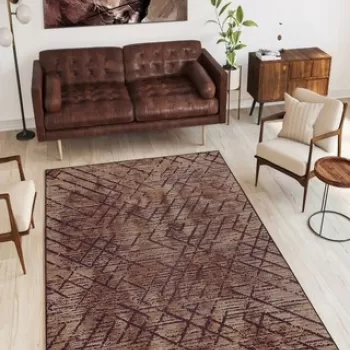 Covor de hol, W1144, 80x150 cm, Poliester, Multicolor imagine