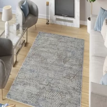 Covor de hol, W1158, 100x200 cm, Poliester, Multicolor imagine