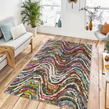 Covor de hol, W1180, 80x150 cm, Poliester, Multicolor imagine