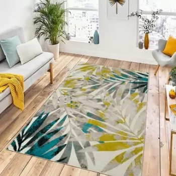 Covor de hol, W1184, 100x200 cm, Poliester, Multicolor imagine