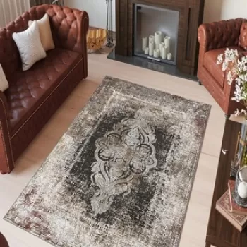 Covor de hol, W1211, 100x200 cm, Poliester, Multicolor imagine