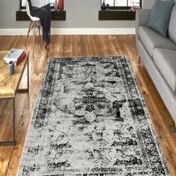 Covor de hol, W1250, 100x200 cm, Poliester, Multicolor imagine